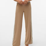 VERO MODA VMBERLIN wide panel pant in silver mink panel a1 - Image 1