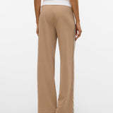 VERO MODA VMBERLIN wide panel pant in silver mink panel a1 - Image 2