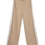 VERO MODA VMBERLIN wide panel pant in silver mink panel a1 - Image 3