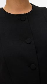 VERO MODA VMBERLIN waistcoat in black - Image 5