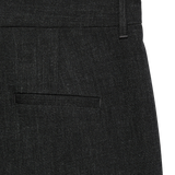 VERO MODA VMBESTIE wide dad pant in dark grey melange - Image 4