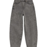 VERO MODA VMBILLIE barrel ank rhine in medium grey denim rhinestone - Image 3