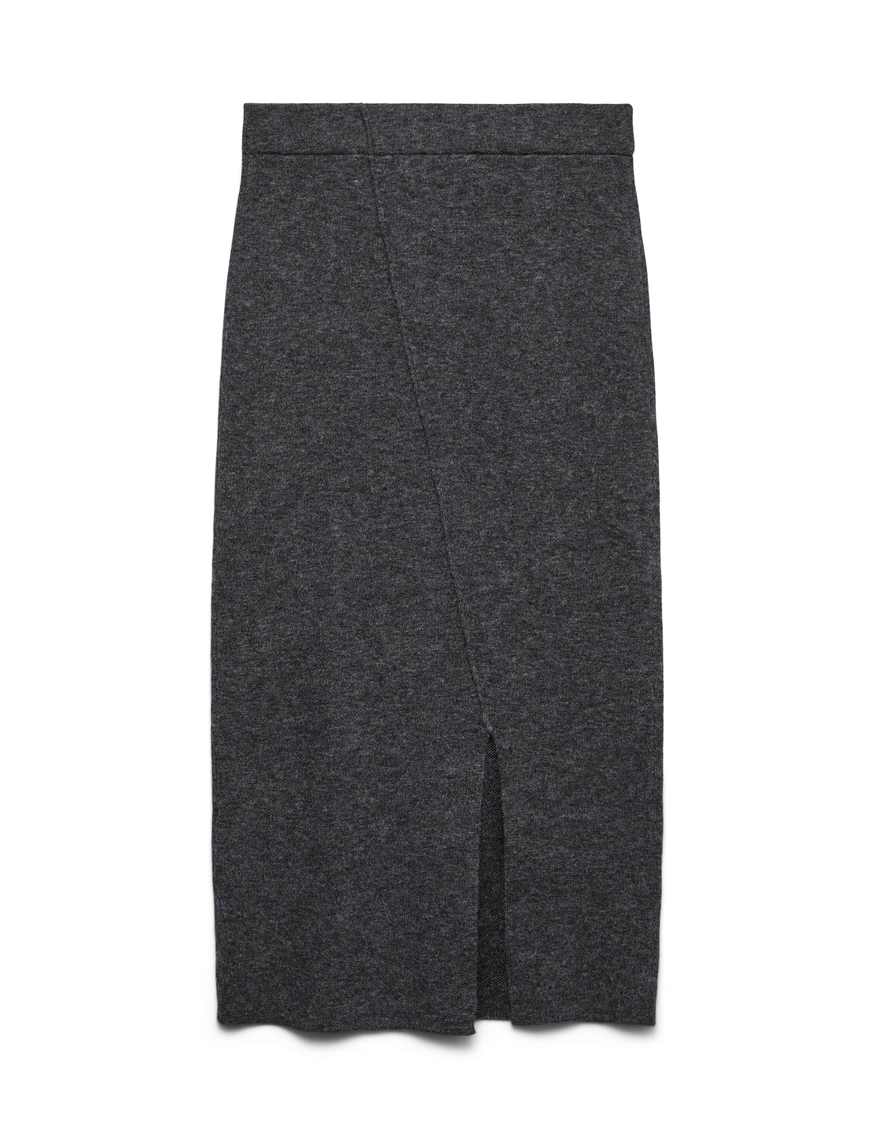 VERO MODA VMBRISA 7/8 skirt - medium grey melange