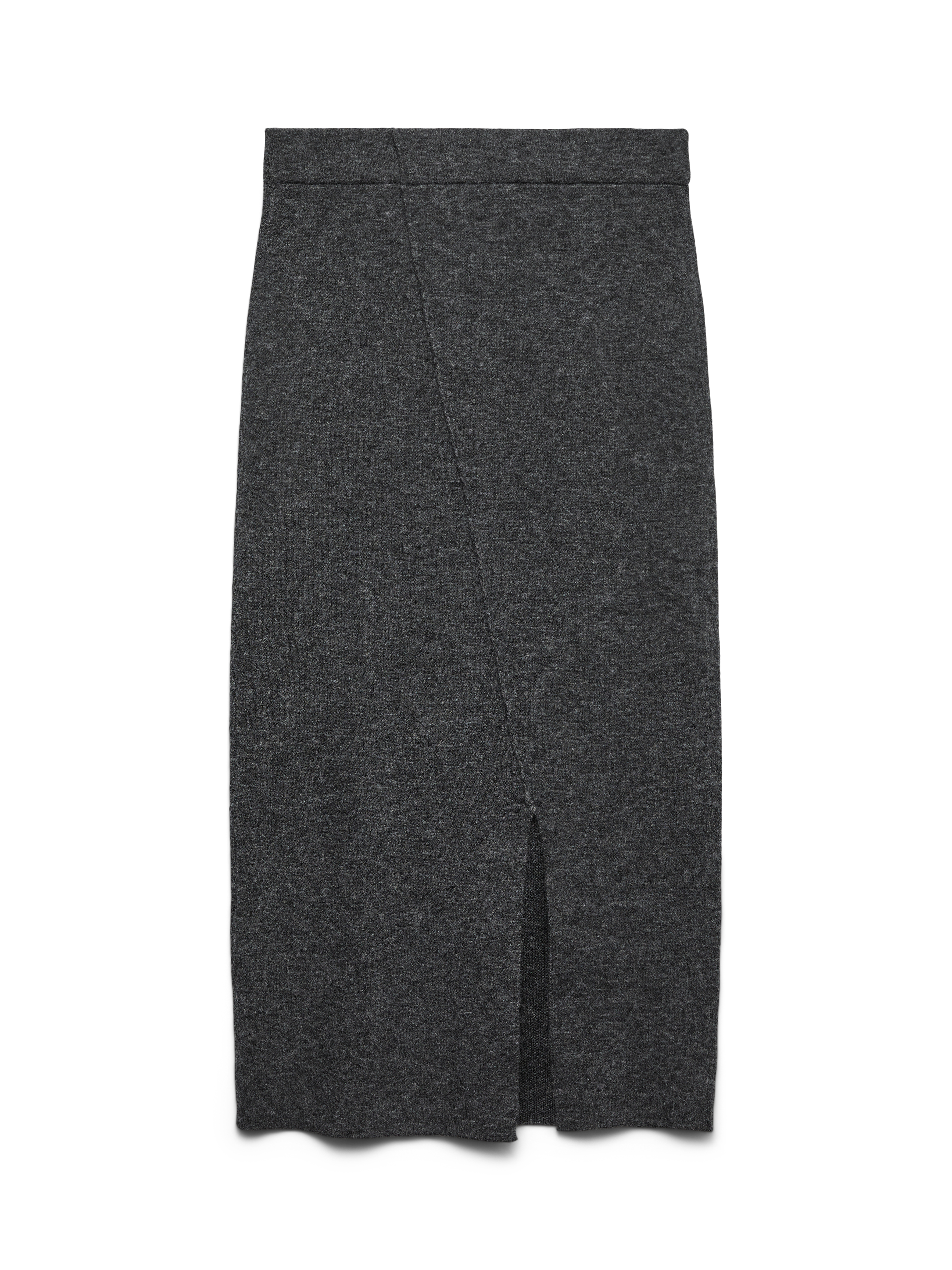VERO MODA VMBRISA 7/8 skirt - medium grey melange