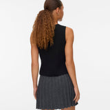 VERO MODA VMBRISA v-neck vest - black