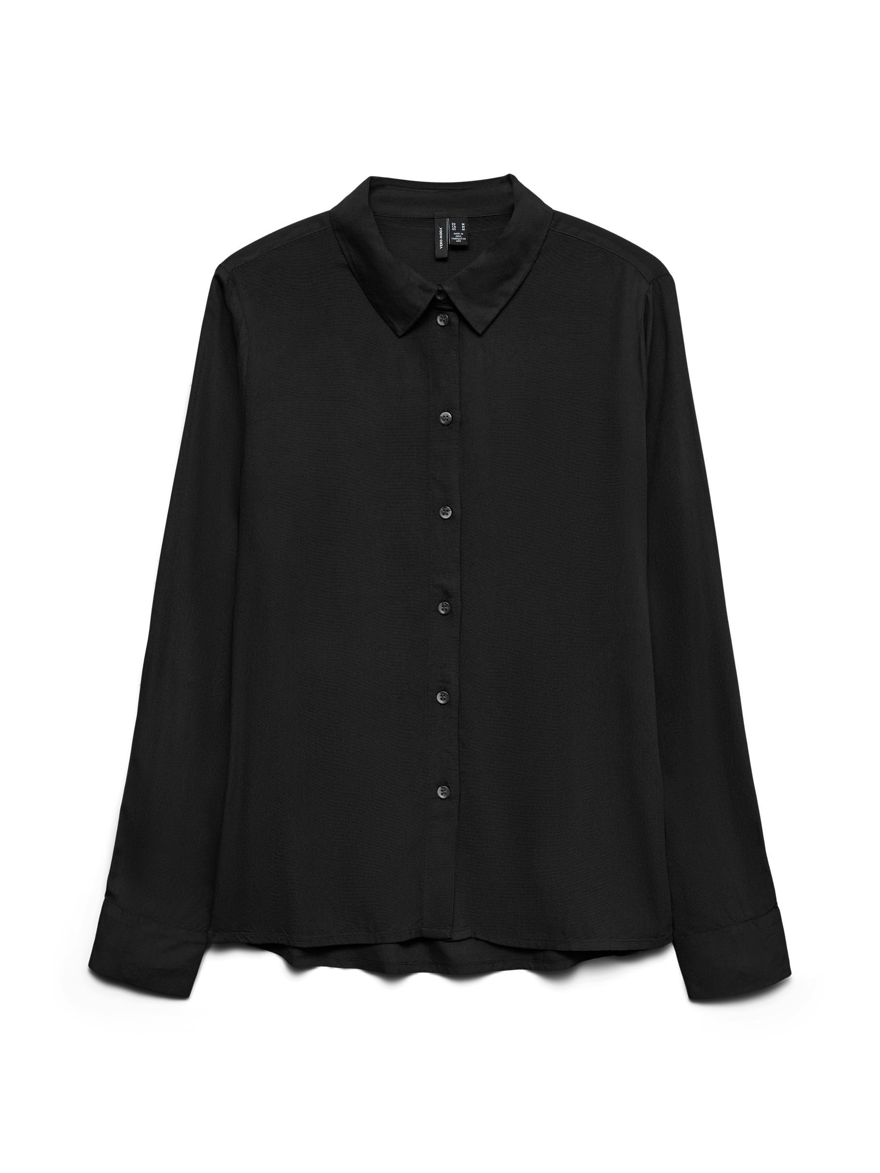 VERO MODA VMBUMPY basic shirt in black - Image 3