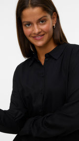 VERO MODA VMBUMPY basic shirt in black - Image 4