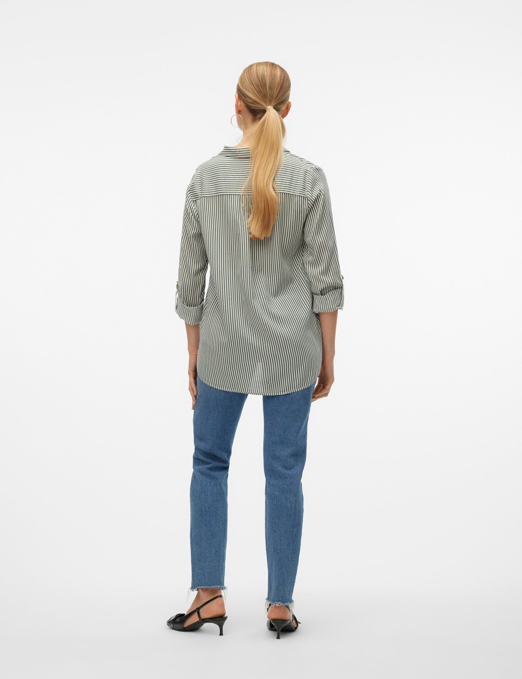 VERO MODA VMBUMPY shirt new in laurel wreath - Image 2