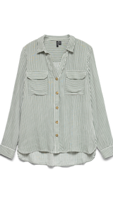 VERO MODA VMBUMPY shirt new in laurel wreath - Image 3