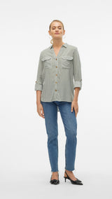 VERO MODA VMBUMPY shirt new in laurel wreath - Image 4