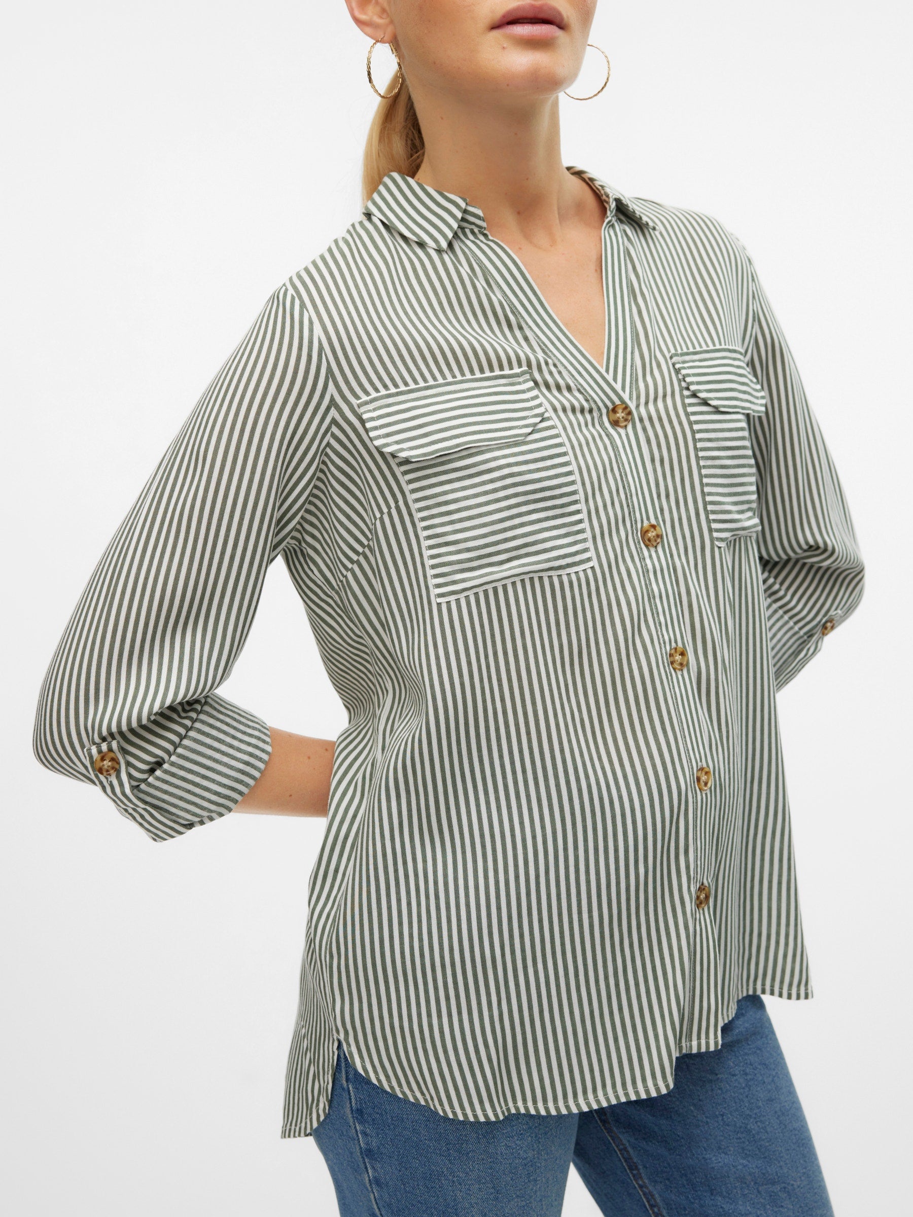VERO MODA VMBUMPY shirt new in laurel wreath - Image 5