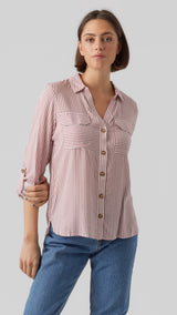 VERO MODA VMBUMPY shirt new in snow white - Image 1