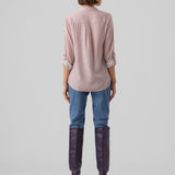 VERO MODA VMBUMPY shirt new in snow white - Image 2