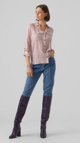 VERO MODA VMBUMPY shirt new in snow white - Image 4