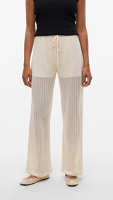 VERO MODA VMCAILEY wide pants in birch - Image 1