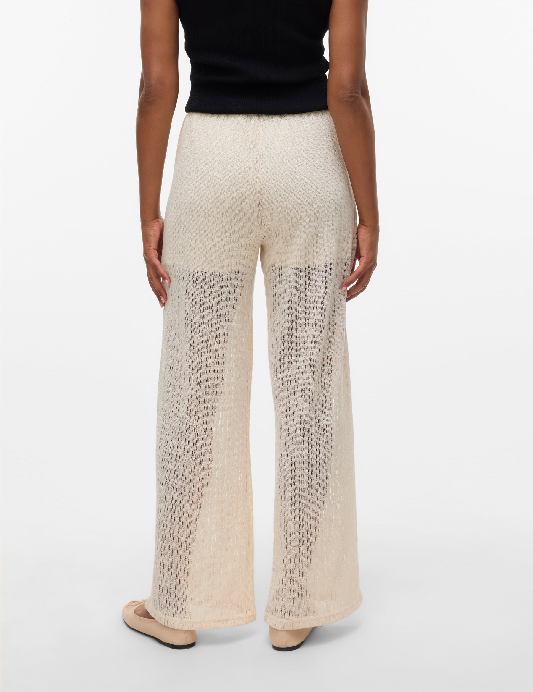 VERO MODA VMCAILEY wide pants in birch - Image 2
