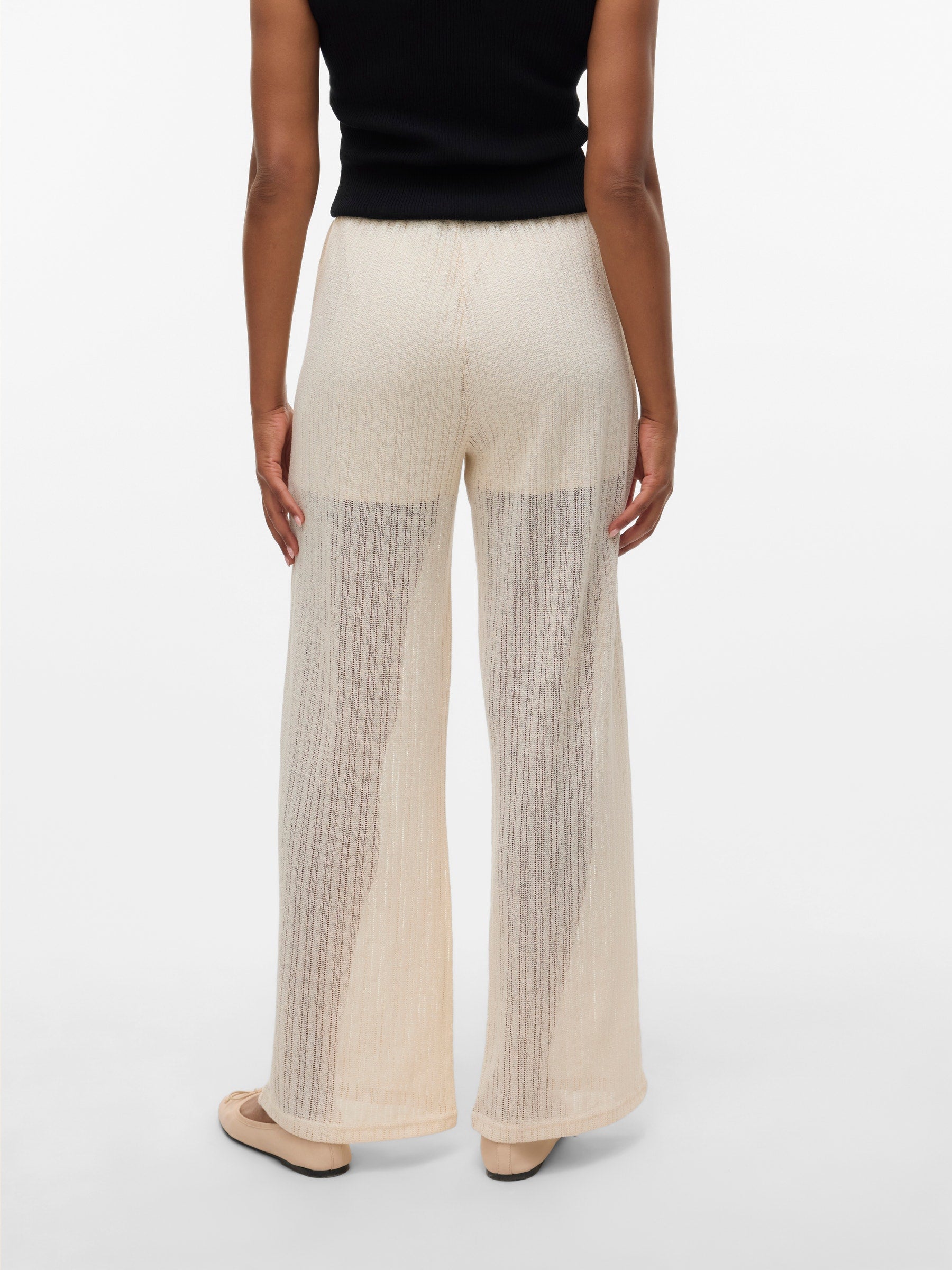 VERO MODA VMCAILEY wide pants in birch - Image 2