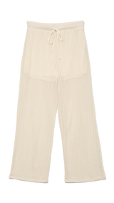 VERO MODA VMCAILEY wide pants in birch - Image 3