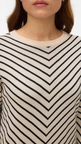 VERO MODA VMCAPRICORN o-neck short dress - birch