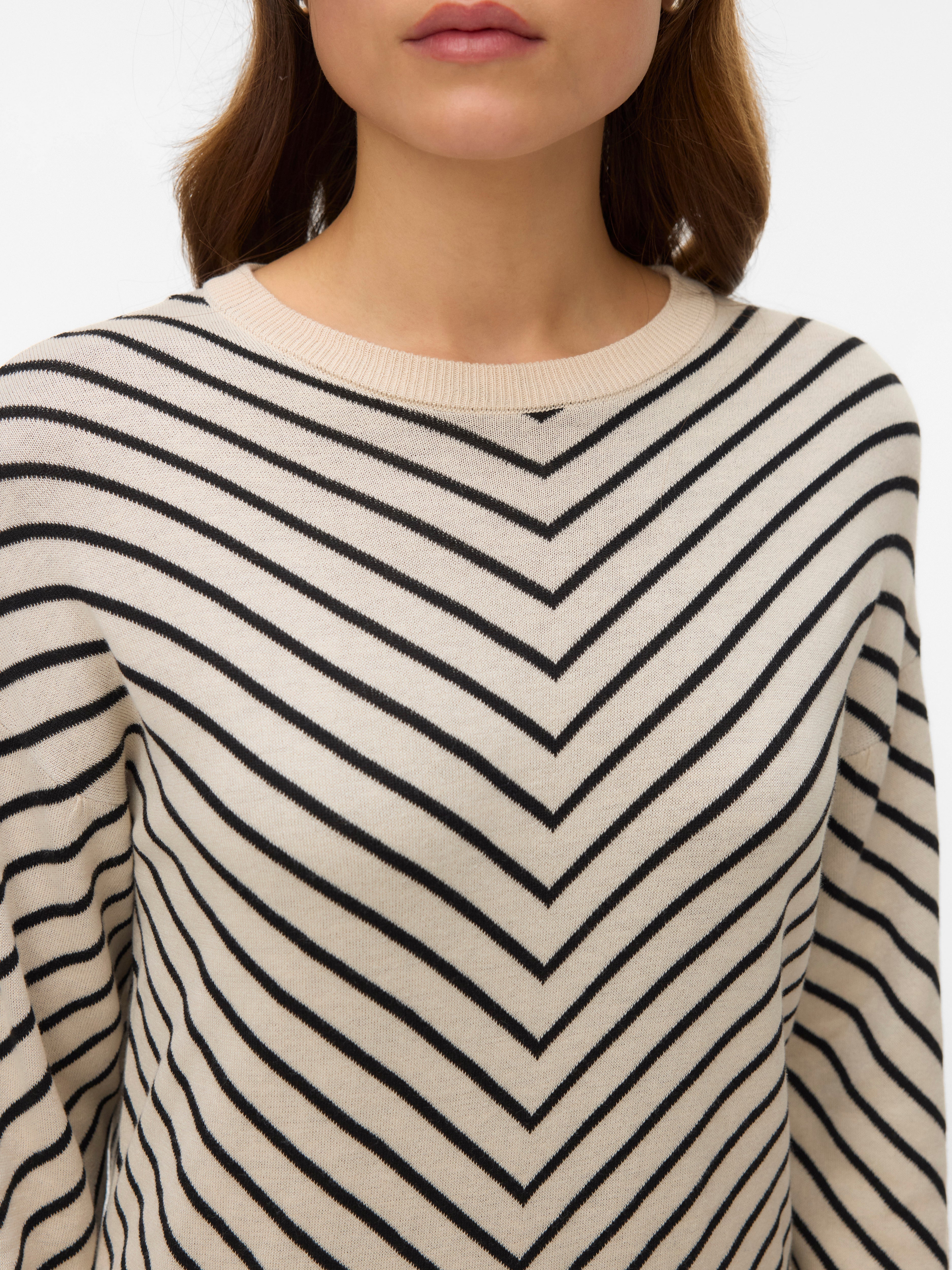 VERO MODA VMCAPRICORN o-neck short dress - birch