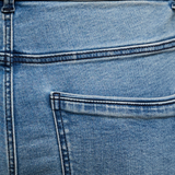 VERO MODA VMCFANYA slim jeans cur in medium blue denim - Image 4