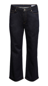 VERO MODA VMCTESSA wide cur in dark blue denim rinse - Image 3