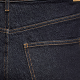 VERO MODA VMCTESSA wide cur in dark blue denim rinse - Image 4