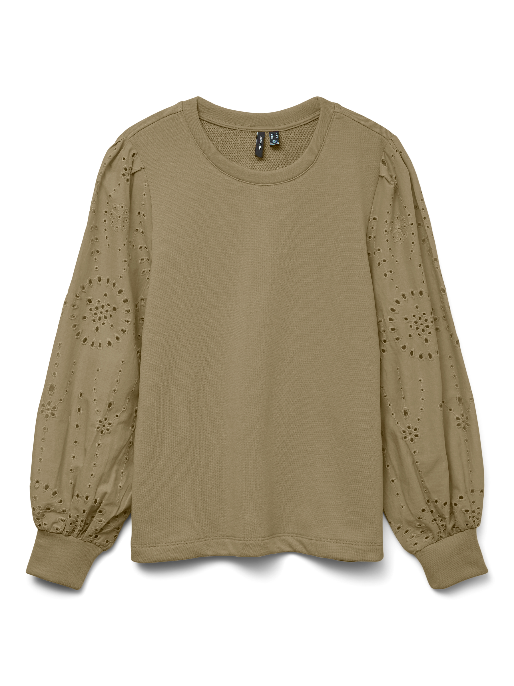 VERO MODA VMDAMINE sweat box in syrah - Image 3