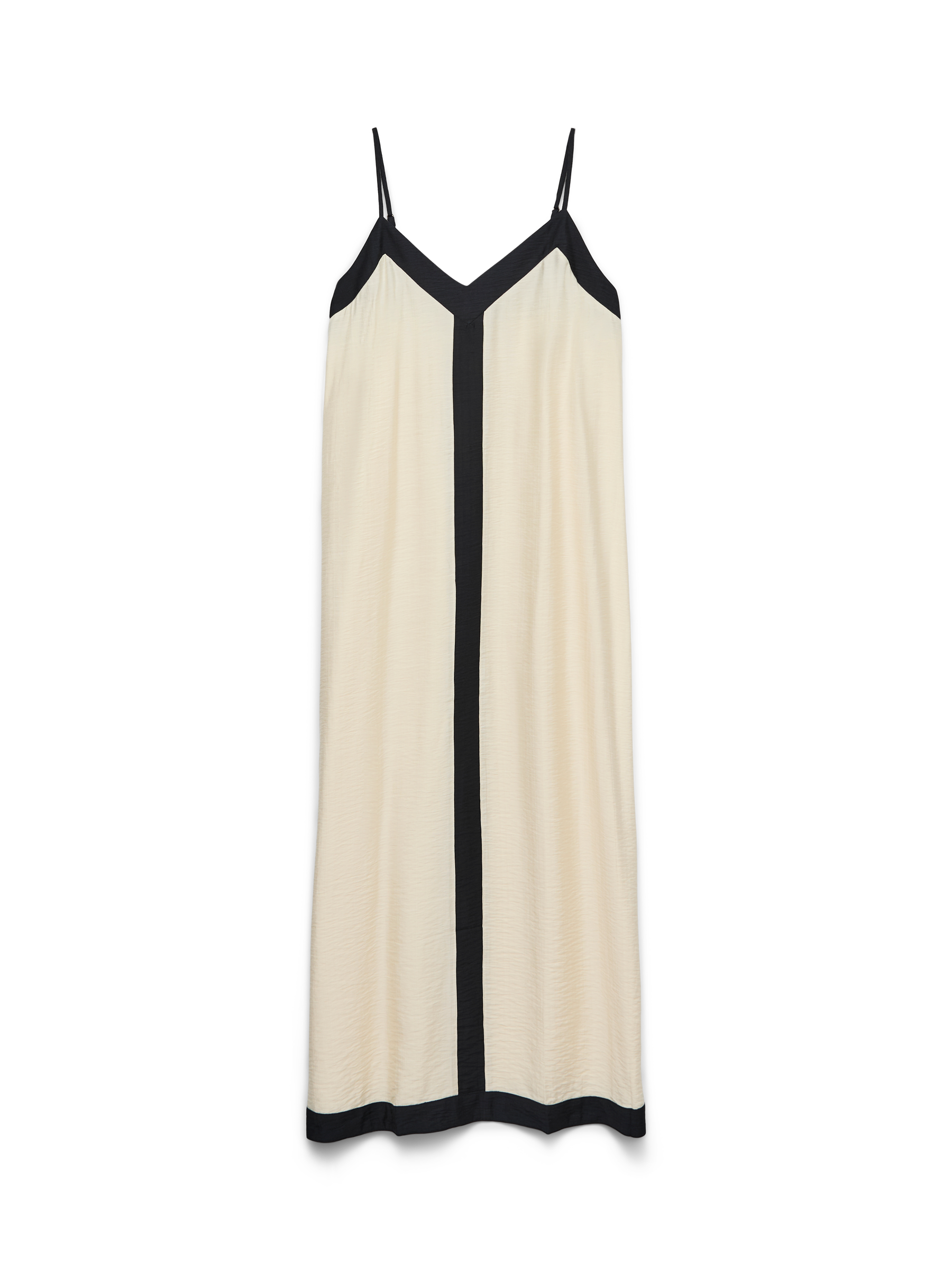 VERO MODA VMDENISE singlet ankle dress in black birch - Image 3