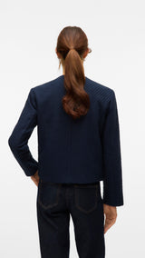VERO MODA VMDIANA short jacket in navy blazer - Image 2