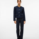 VERO MODA VMDIANA short jacket in navy blazer - Image 4