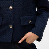 VERO MODA VMDIANA short jacket in navy blazer - Image 6