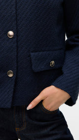 VERO MODA VMDIANA short jacket in navy blazer - Image 6