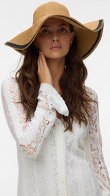 VERO MODA VMEMMY hat in natural - Image 2