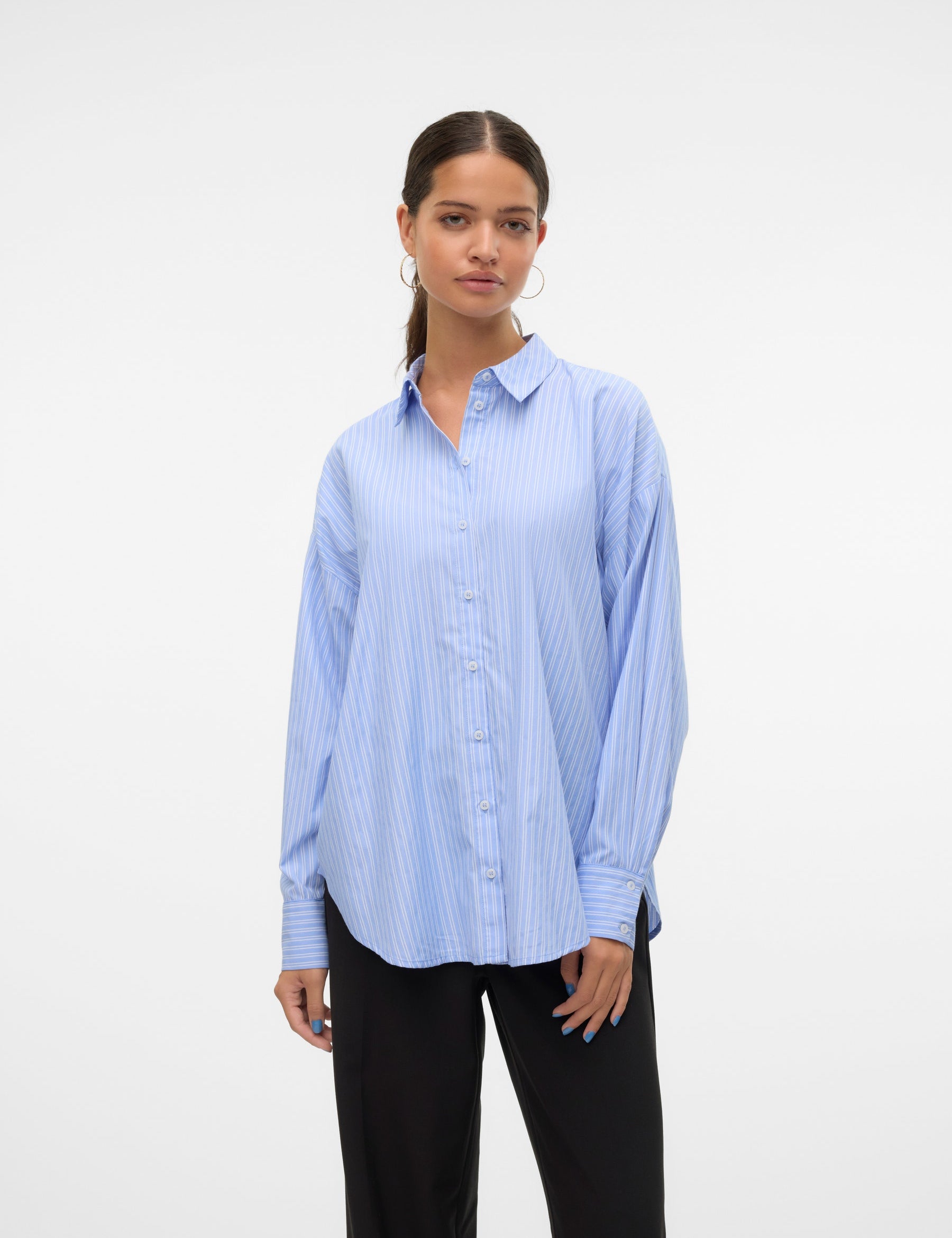 VERO MODA VMFANNI shirt in bright white - Image 1