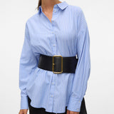 VERO MODA VMFANNI shirt in bright white - Image 5
