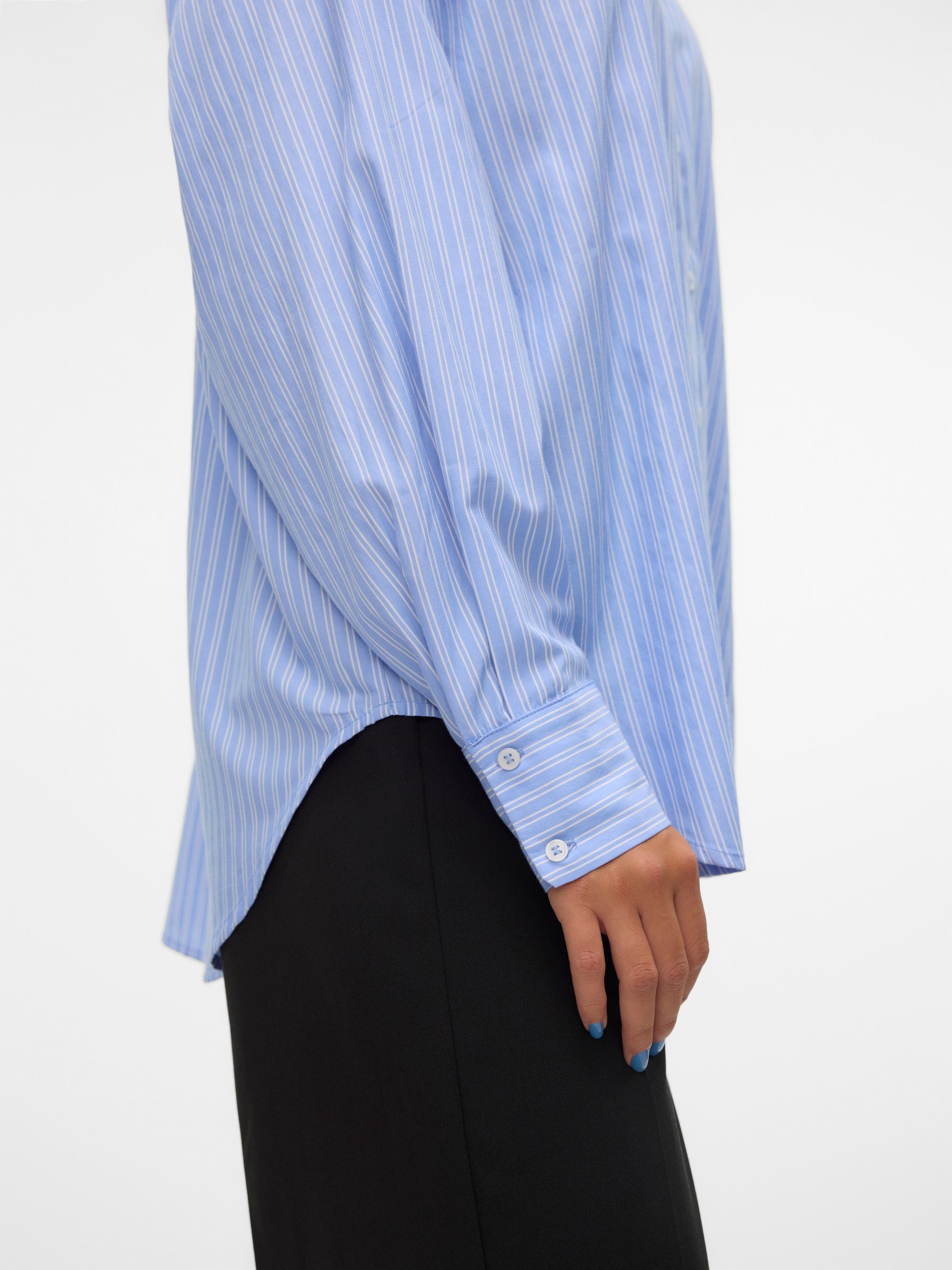 VERO MODA VMFANNI shirt in bright white - Image 6