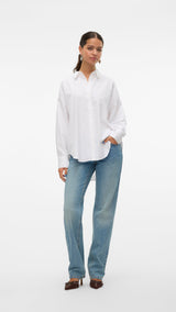 VERO MODA VMFANNI shirt - hydrangea