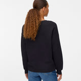 VERO MODA VMFATILDA sweatshirt - birch pearls