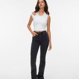 VERO MODA VMFLASH flared jeans in black - Image 1