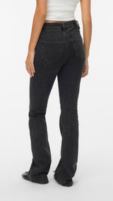 VERO MODA VMFLASH flared jeans in black - Image 2