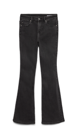VERO MODA VMFLASH flared jeans in black - Image 3