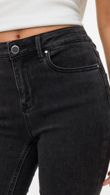VERO MODA VMFLASH flared jeans in black - Image 6