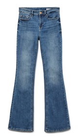 VERO MODA VMFLASH flared jeans in medium blue - Image 3