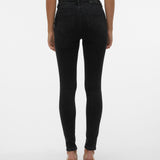 VERO MODA VMFLASH skinny jeans in black denim - Image 2