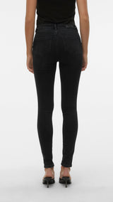 VERO MODA VMFLASH skinny jeans in black denim - Image 2