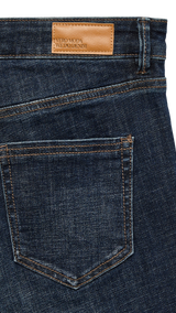 VERO MODA VMFLASH skinny jeans in dark blue denim - Image 4