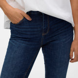 VERO MODA VMFLASH skinny jeans in dark blue denim - Image 7