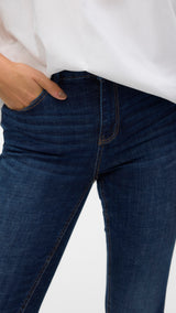 VERO MODA VMFLASH skinny jeans in dark blue denim - Image 7