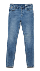 VERO MODA VMFLASH skinny jeans in medium blue denim - Image 3